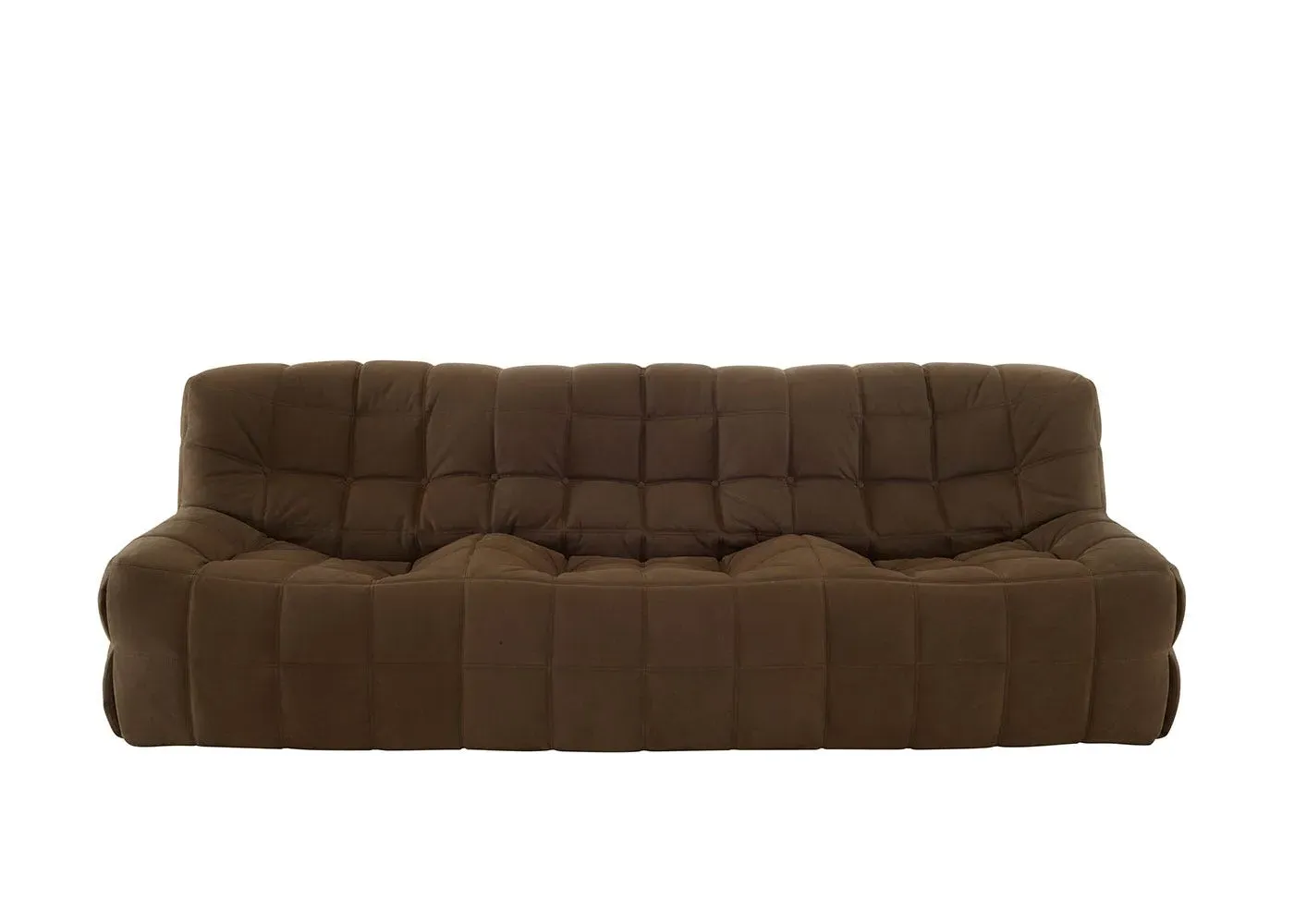 Large Settee - White, Fabric