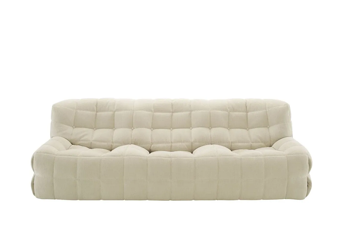Large Settee - White, Fabric image