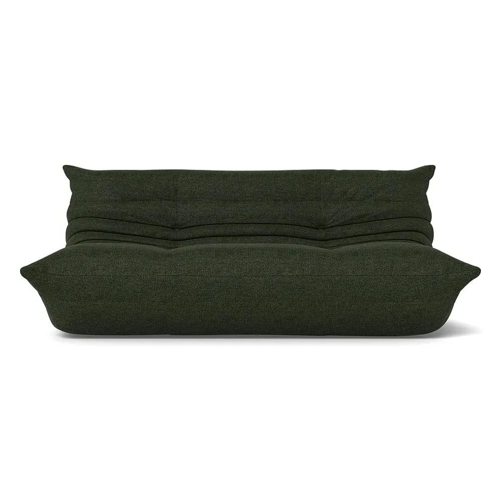 Large Settee with Quilted Design - Green, Capa image