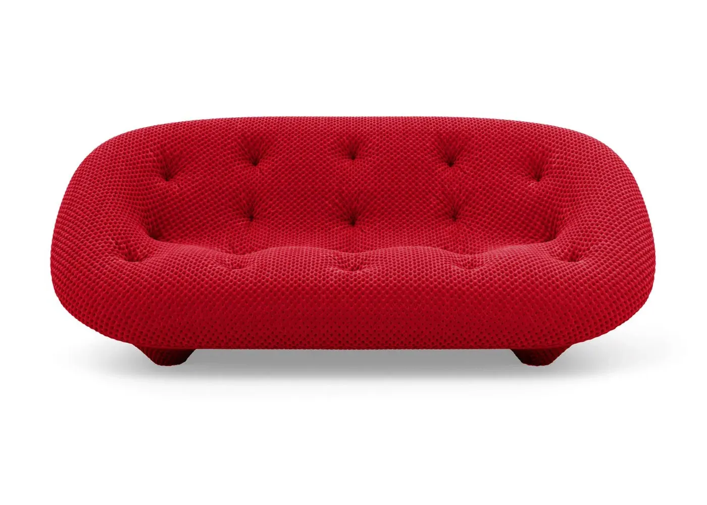 Medium Settee High Back - Red image