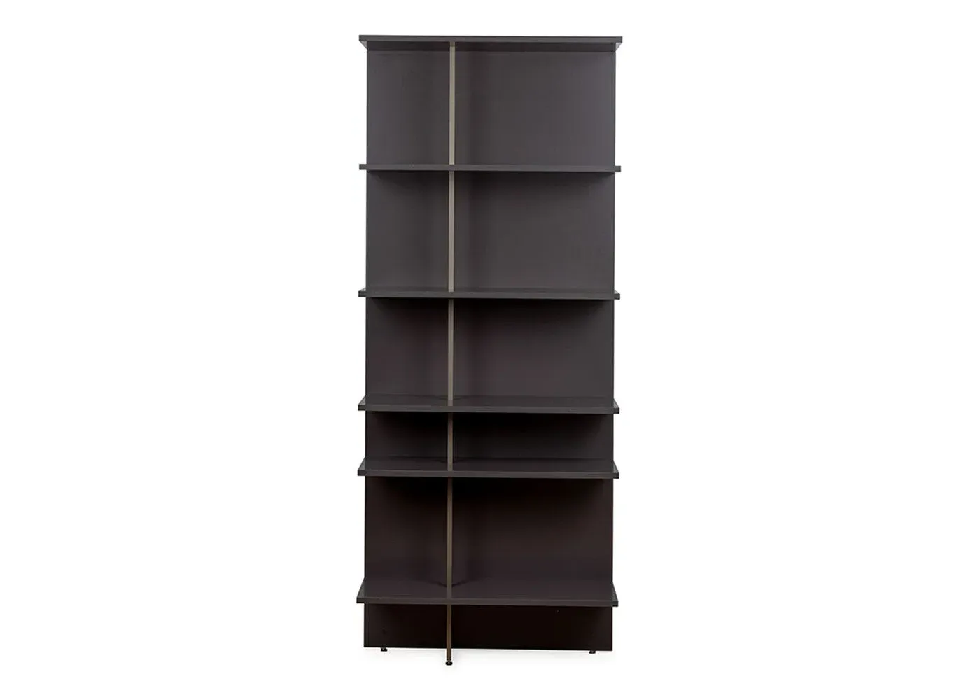 Shelving Unit with Display Shelves - Black, Lacquer image