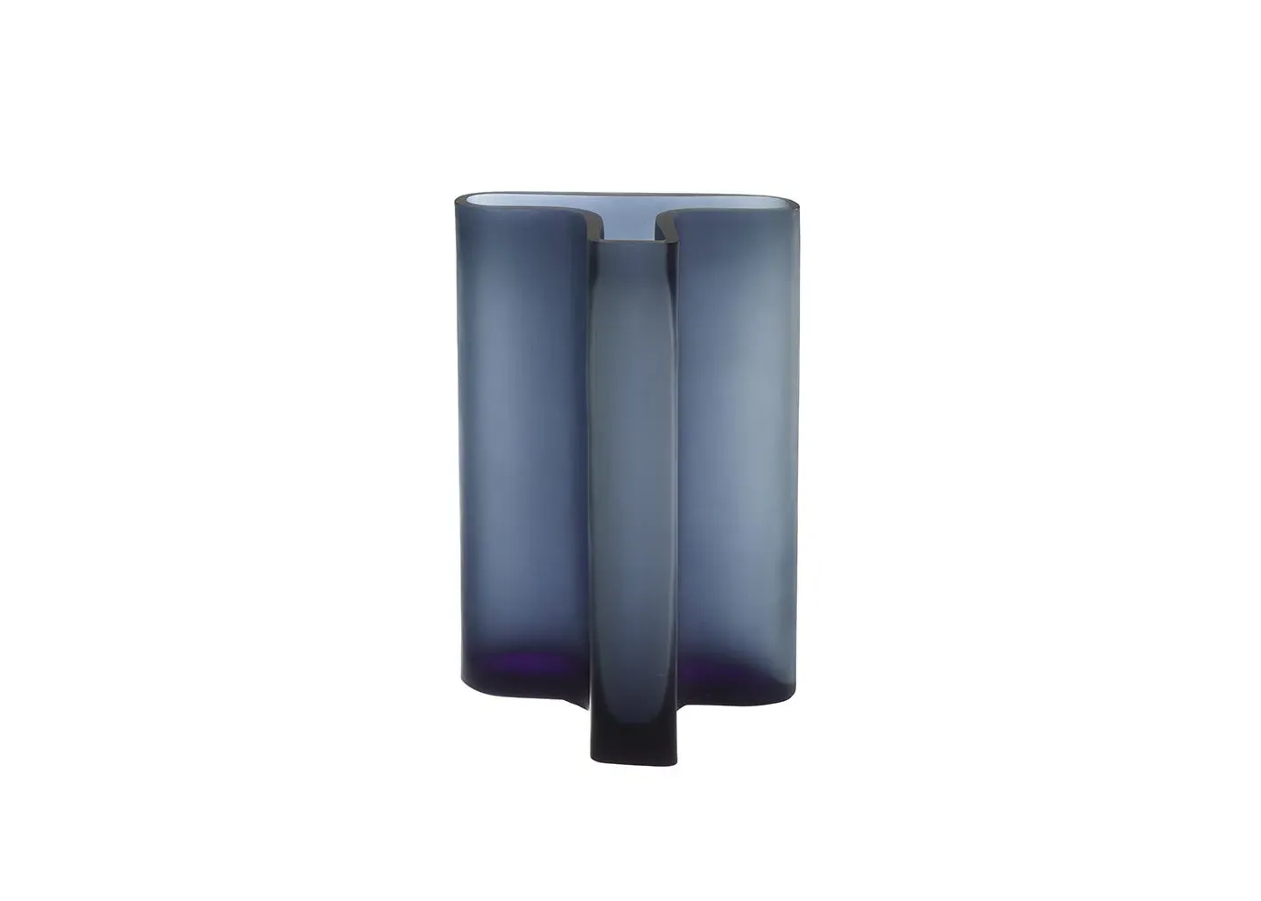 Small T Vase - Grey Blue image