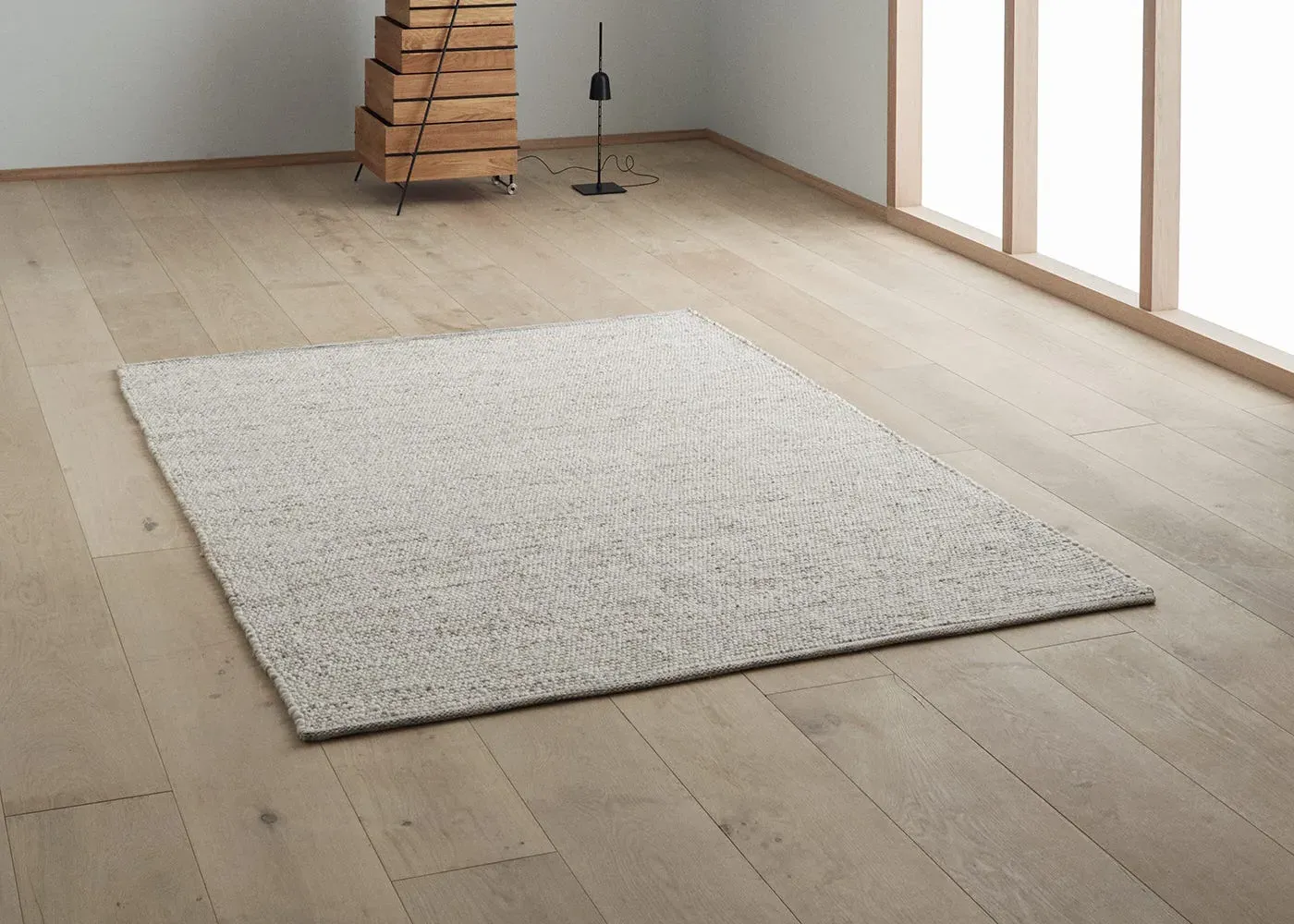 Compact Area Rug - Cream