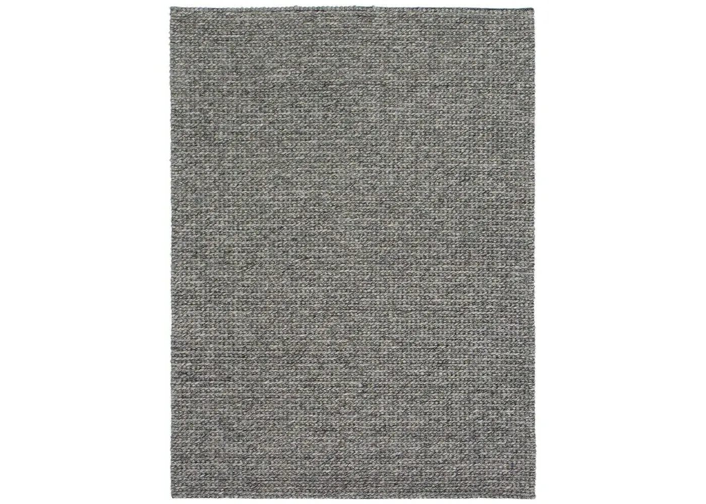 Cordoba Rug Handwoven - Stone, Felted Wool image