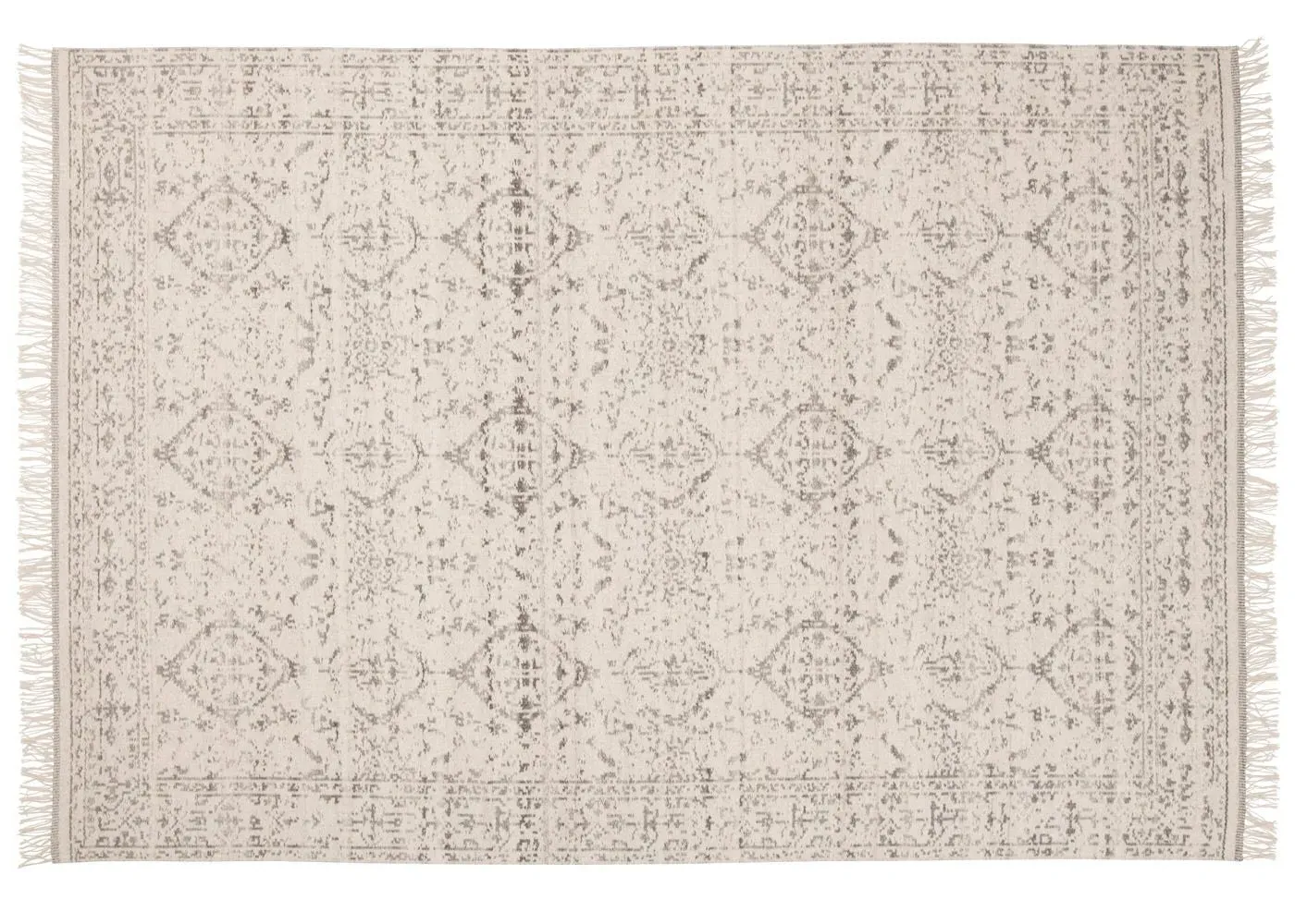 Hand-Woven Rug Persian Style - Grey image