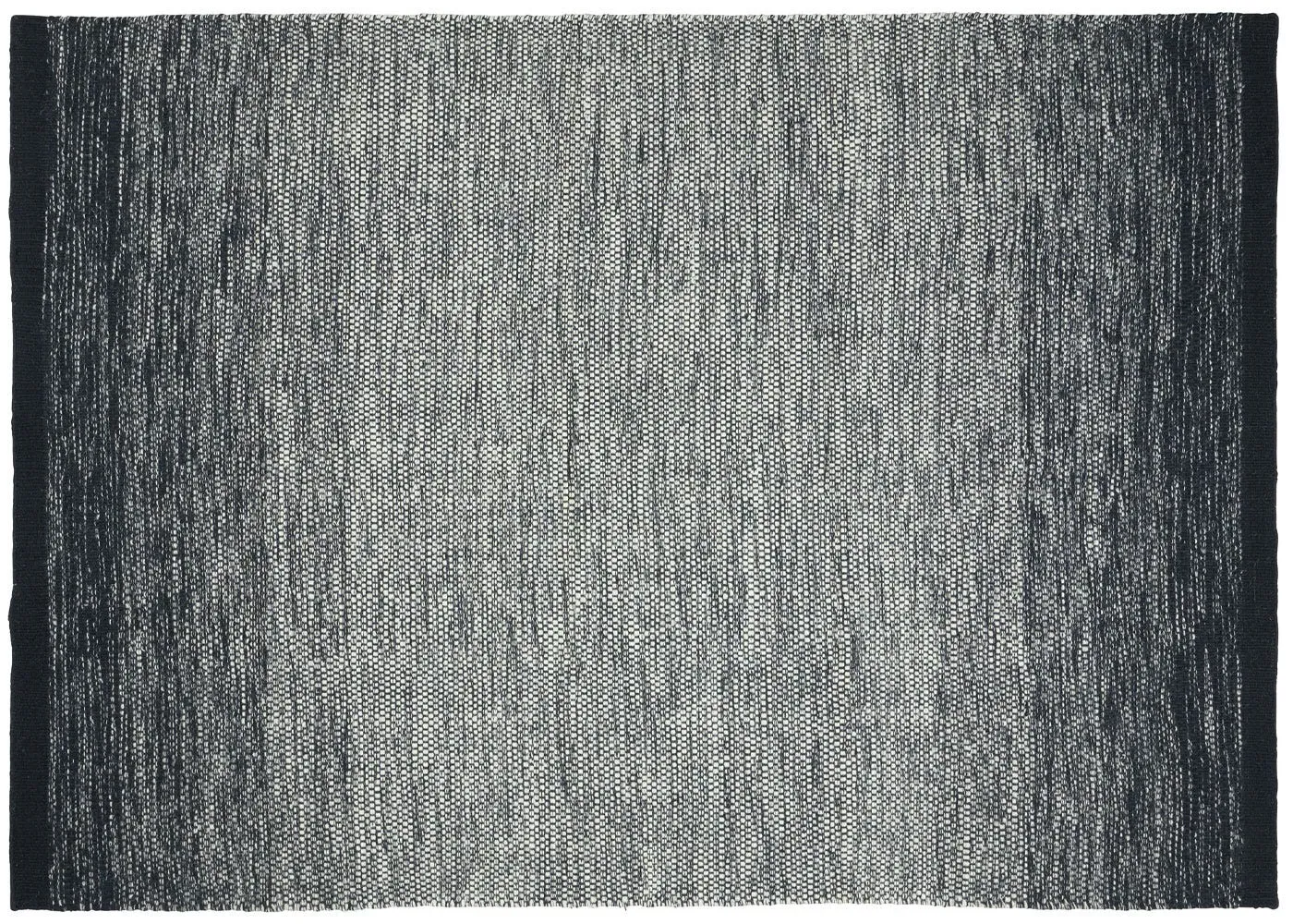 Medium Hand-Woven Rug - Black image