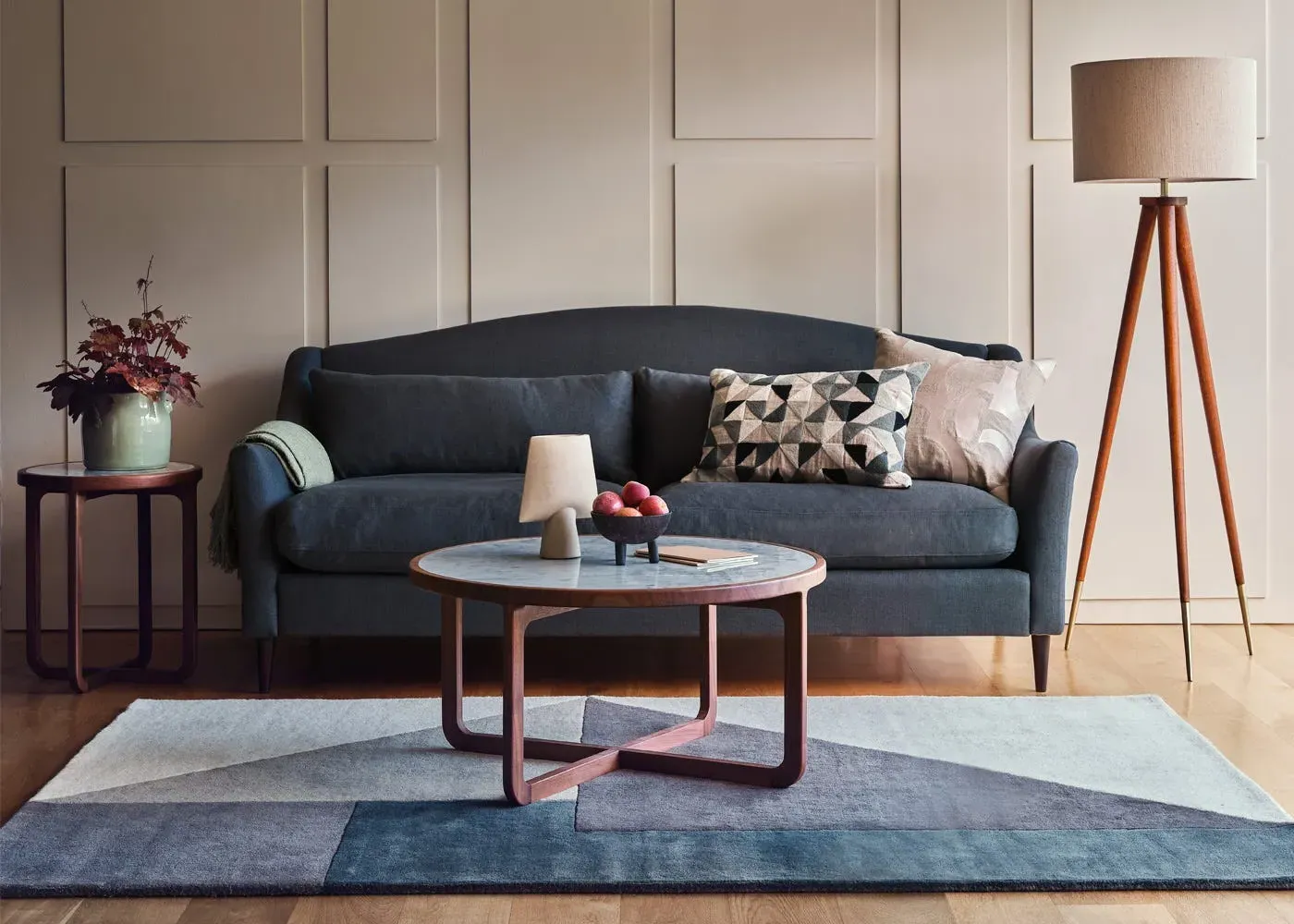 Medium Rectangular Rug - Multi, Wool