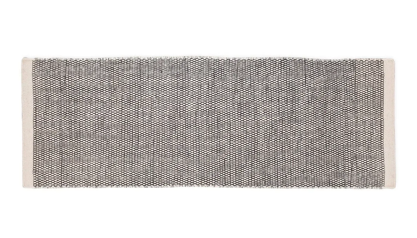 Runner Rug Hand-Woven - Natural, Wool Cotton image