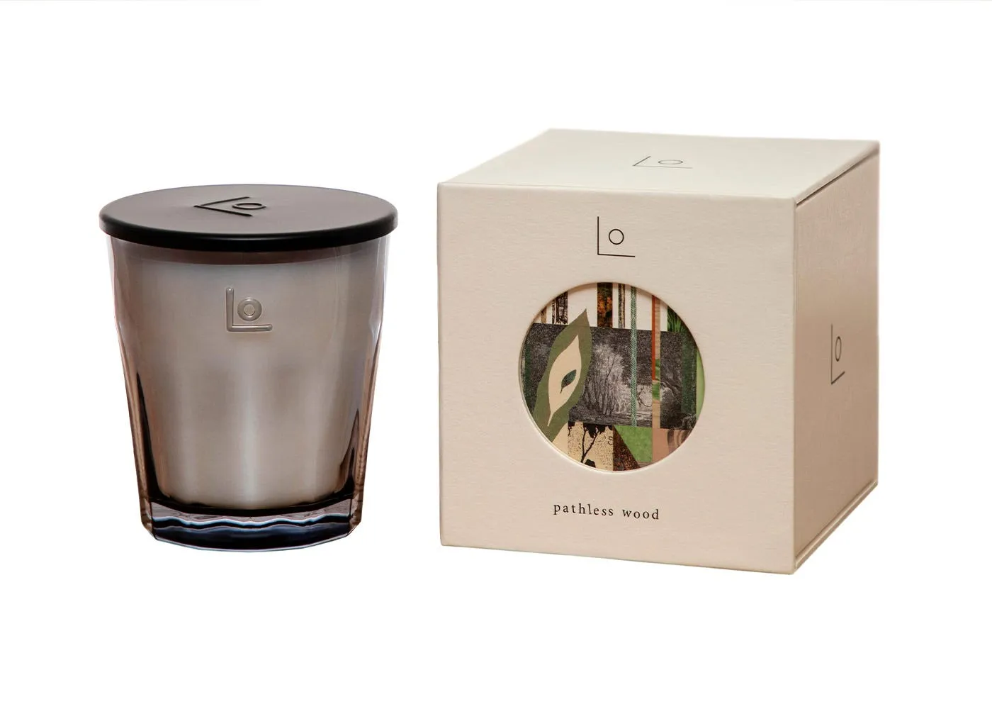 Scented Candle Pathless Wood - Clear image