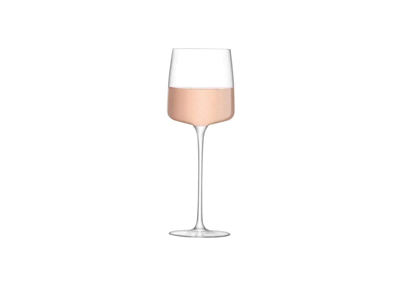 4-Piece White Wine Glass Set - Clear Glass