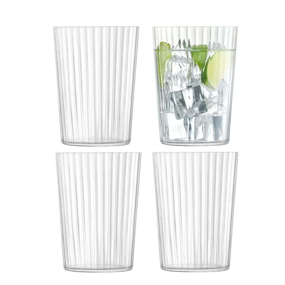 Large Glass Tumbler Set - Clear