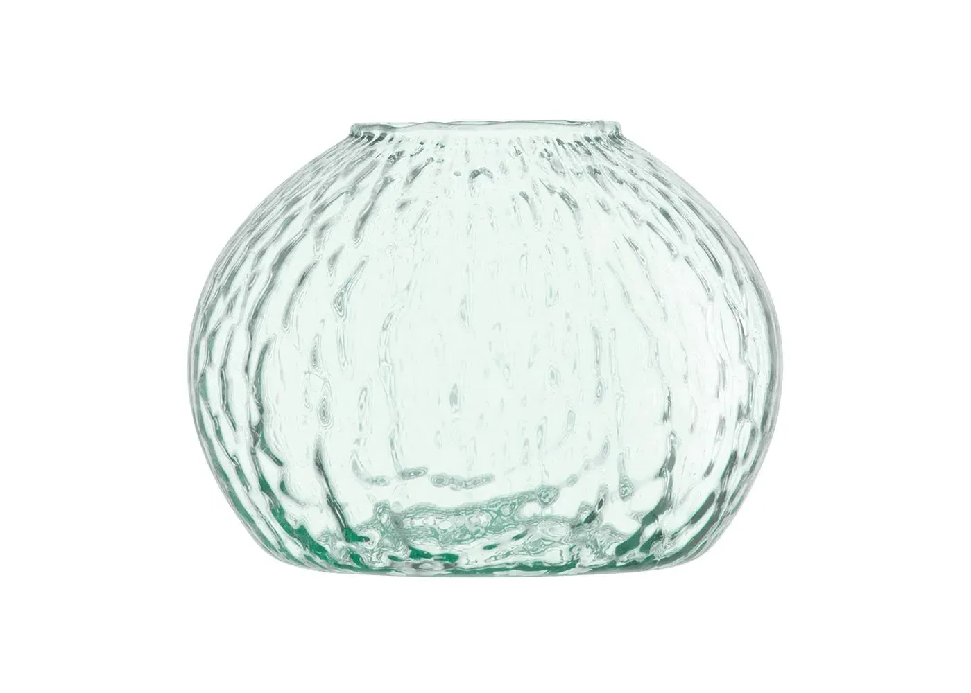 Short Glass Vase - Natural image