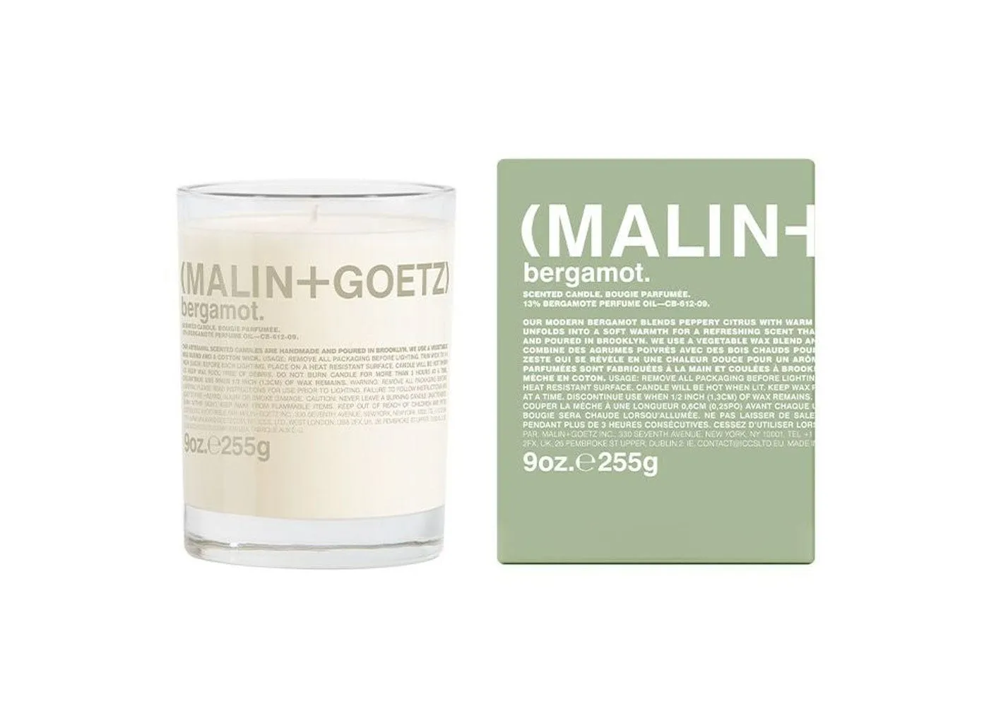 Bergamot Scented Candle - Multi, Glass image