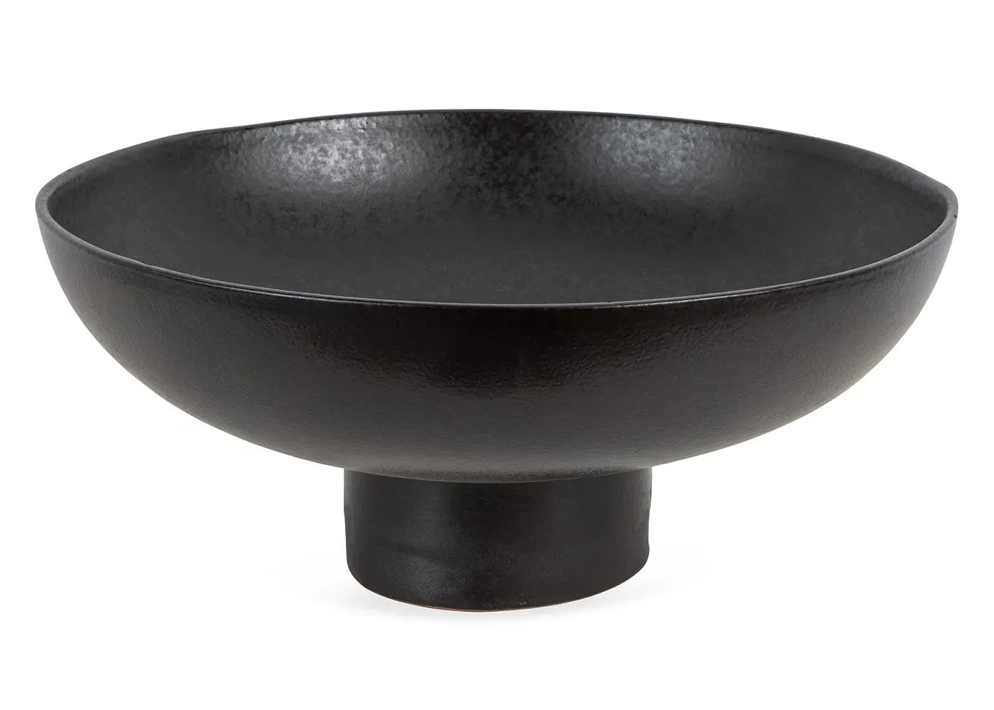 Large Fruit Bowl - Black, Terracotta image