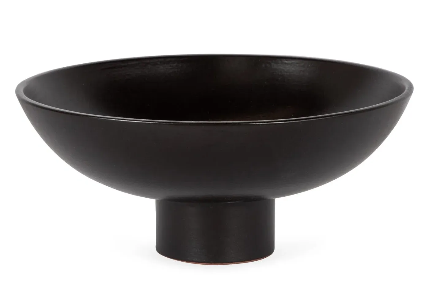 Small Fruit Bowl - Black, Terracotta image