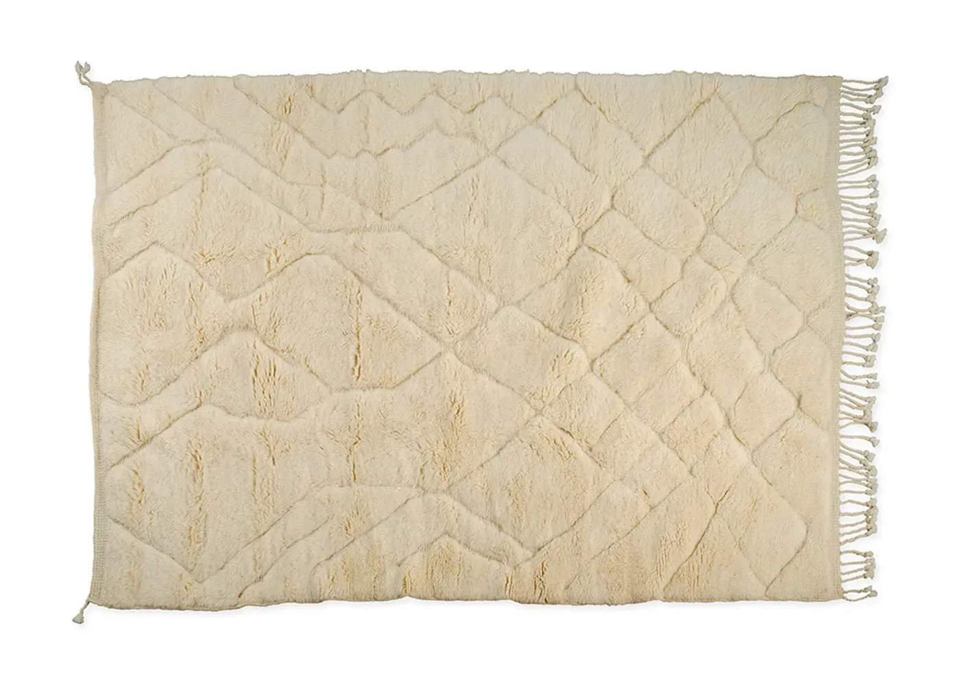 Berber Jewel Rug - White image