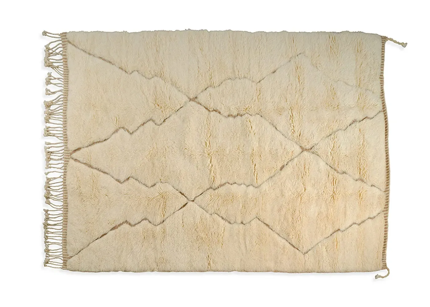 Twisted Threads Rug - White image