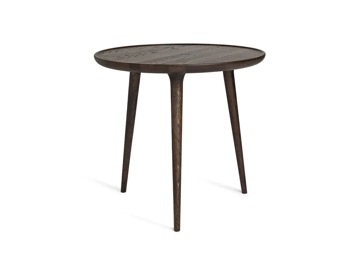 Large Accent Side Table - Grey, Stained Oak