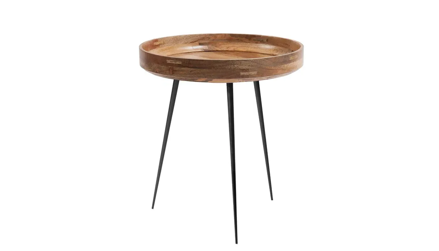 Medium Bowl Table - Natural, Mango Wood image