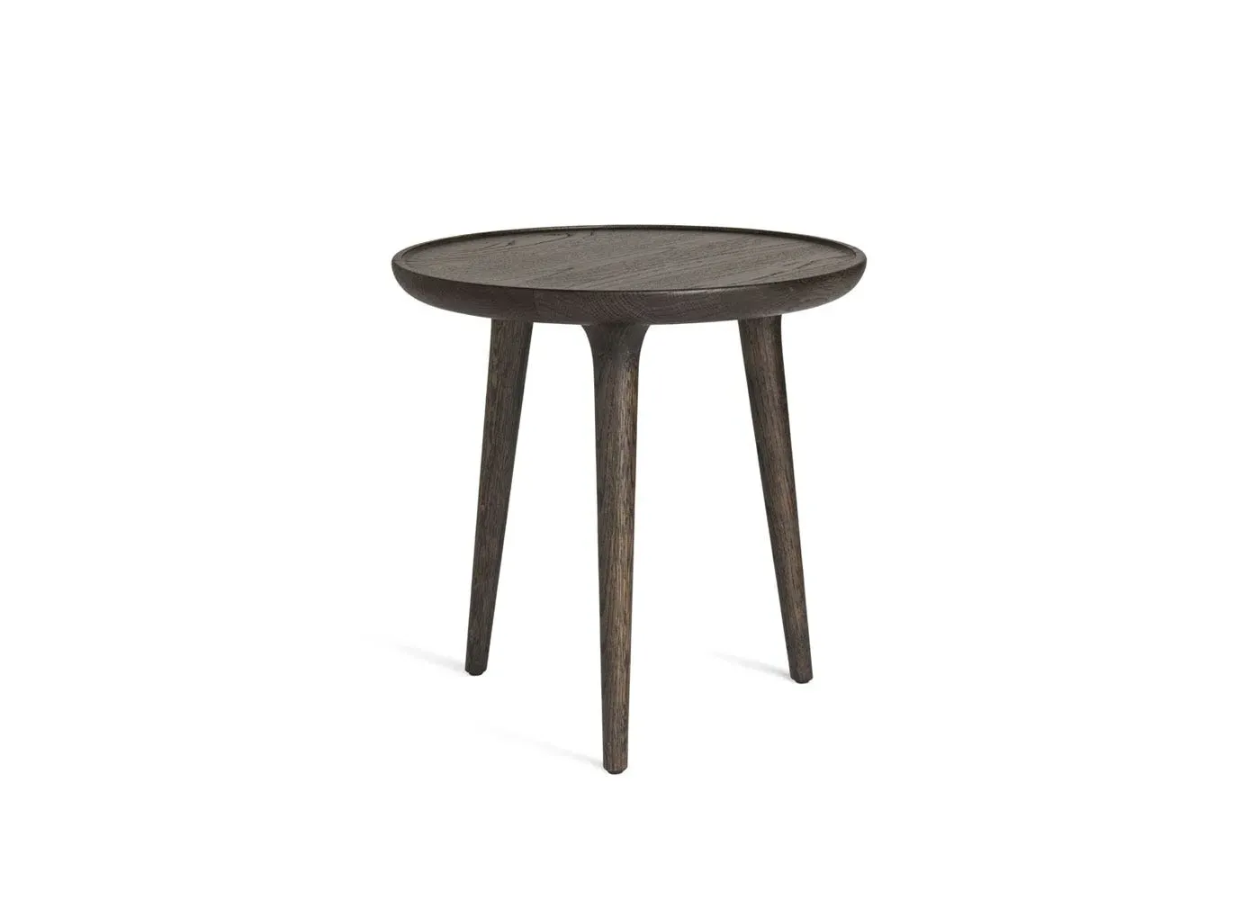 Small Accent Side Table - Grey, Stained Oak