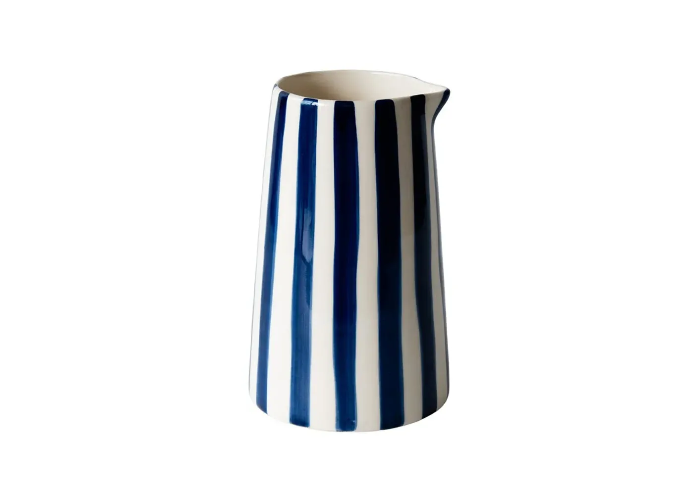 Candy Stripe Creamer - Blue image