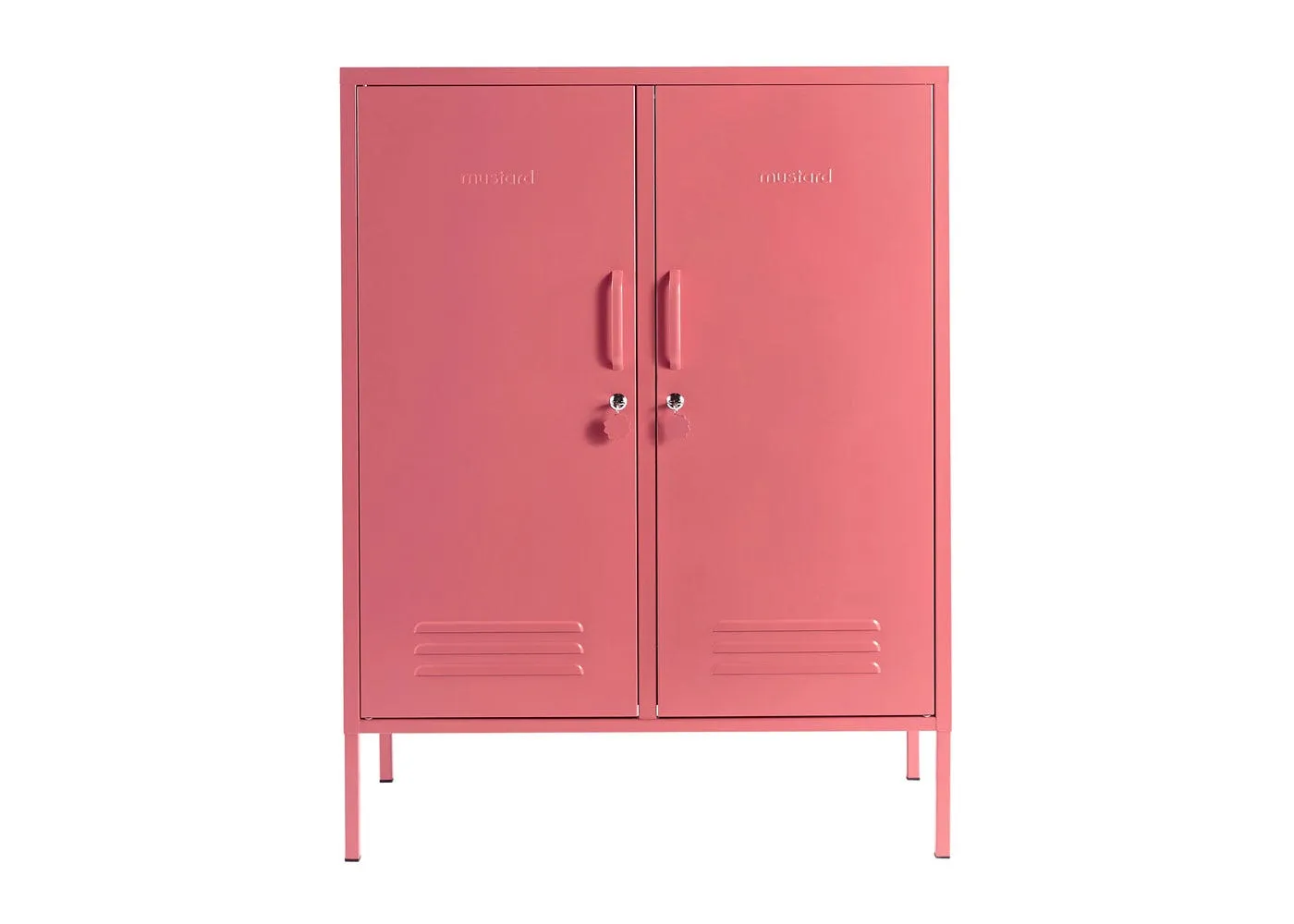 Midi Storage Cabinet - Berry, Metal image