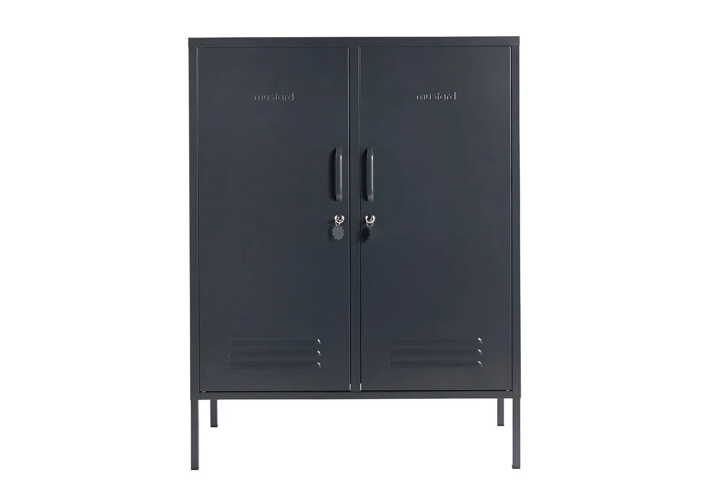 Midi Storage Cabinet - Slate, Metal