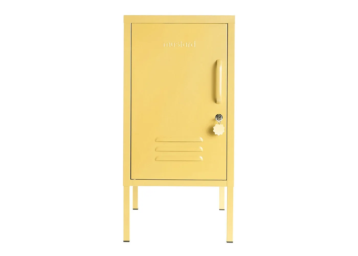 Shorty Left-Opening Cabinet - Butter, Steel