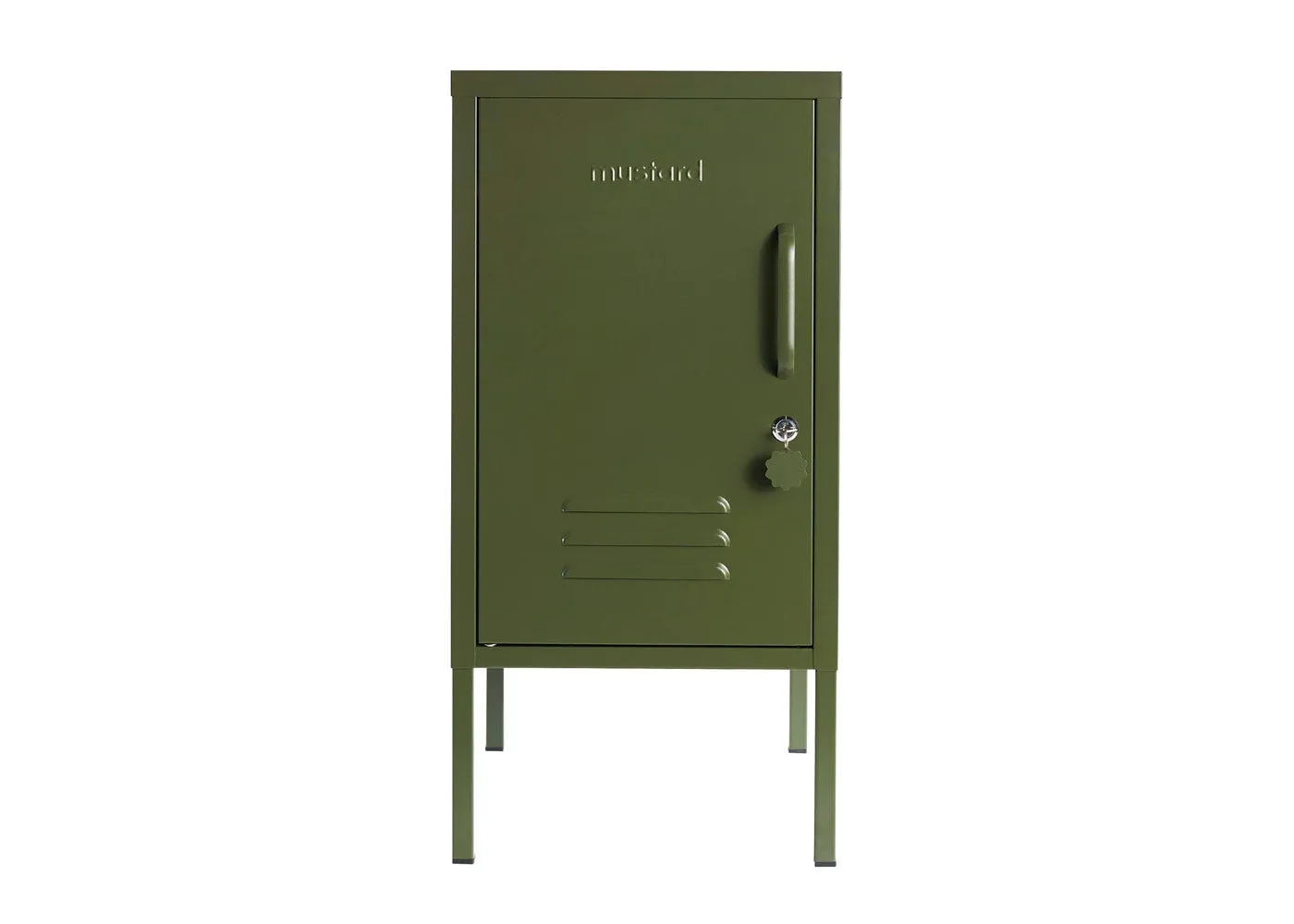 Shorty Left-Opening Cabinet - Olive, Steel