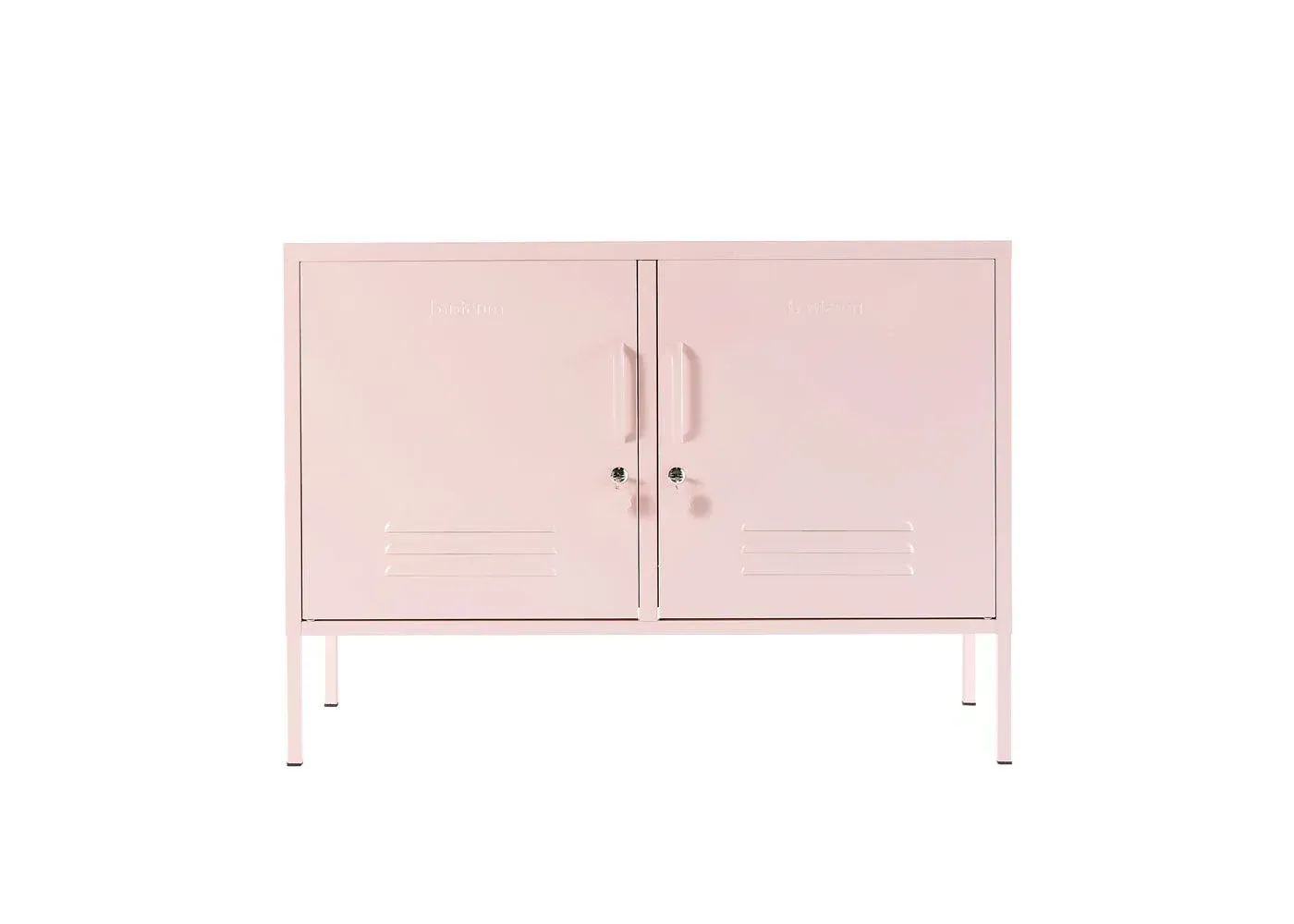 Storage Cabinet with Shelves - Blush, Steel