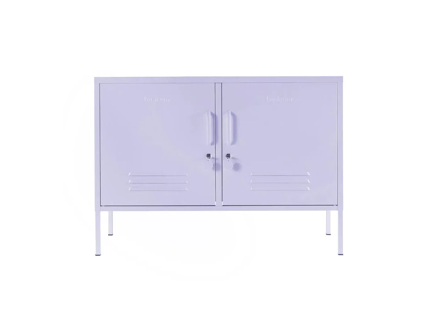 Storage Cabinet with Shelves - Lilac, Steel