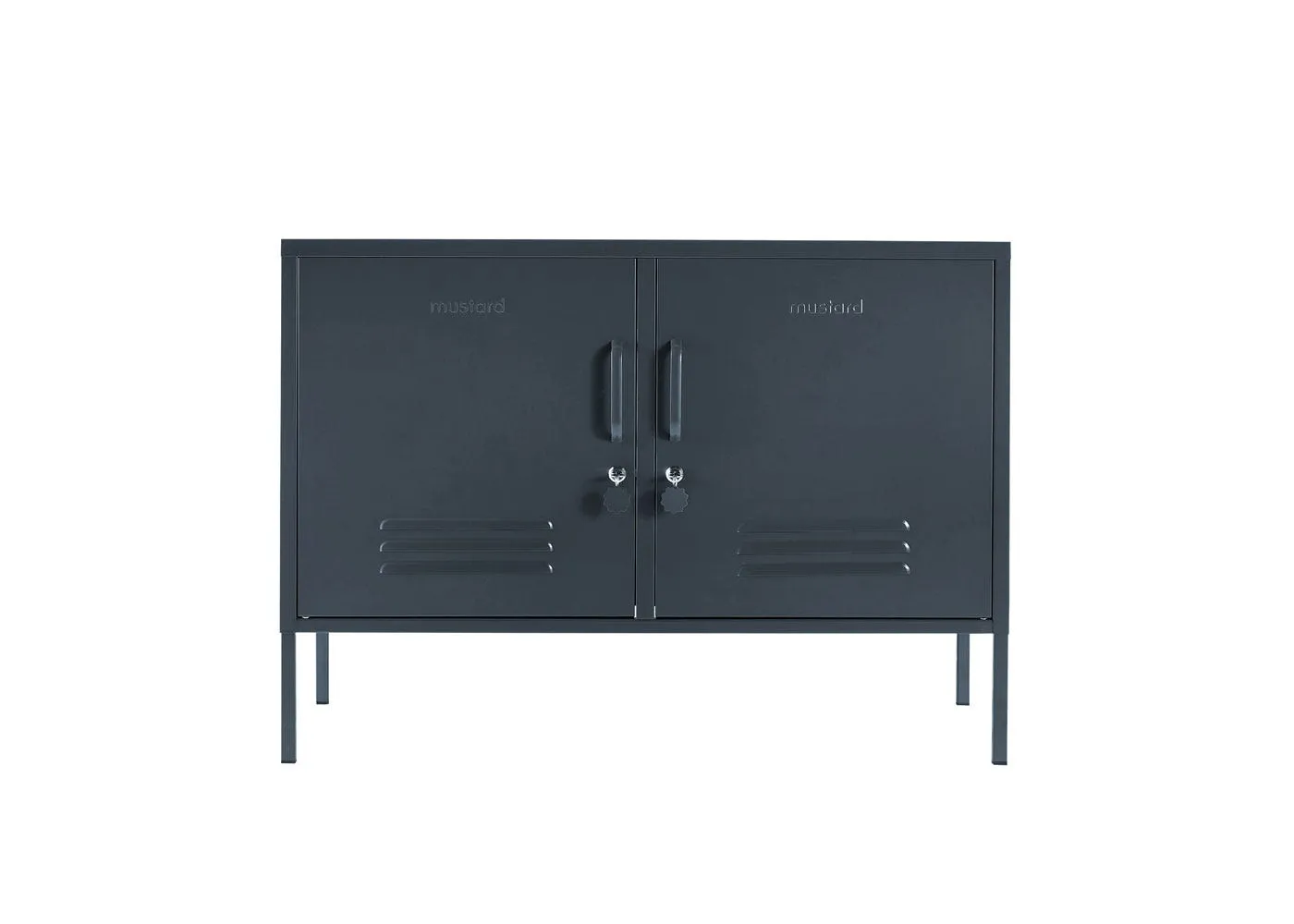 Storage Cabinet with Shelves - Slate, Steel