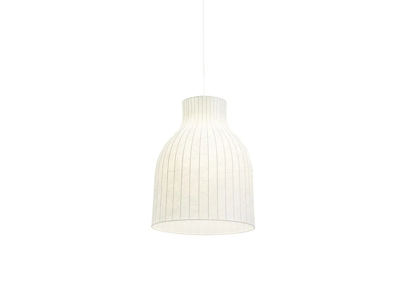 40cm Pendant Light Open Design - White