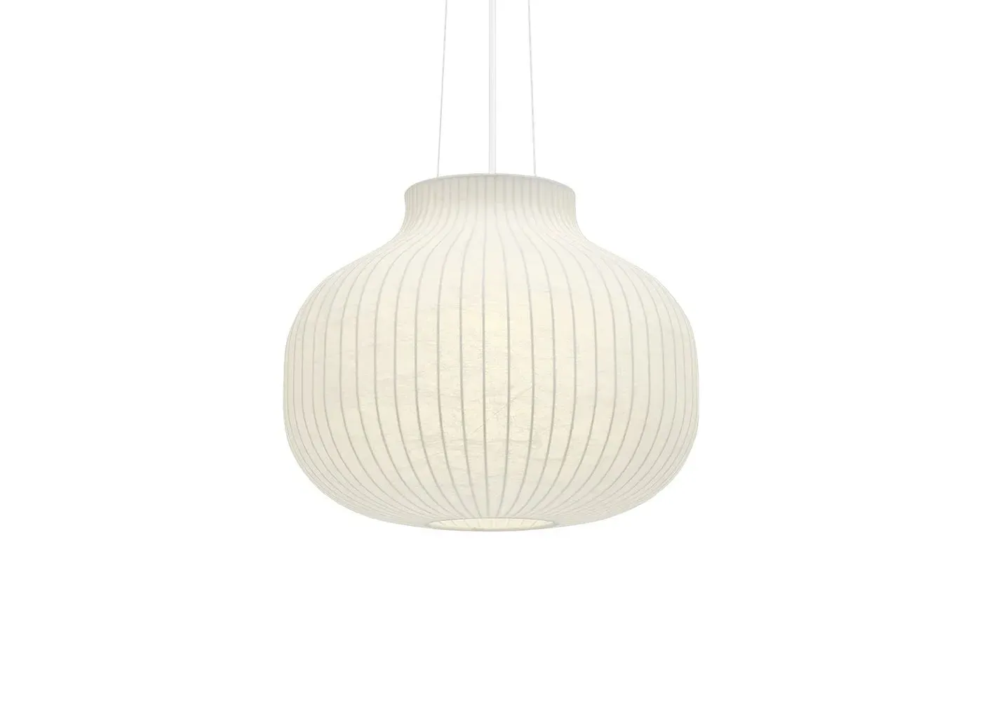 45cm Pendant Light Closed Design - White
