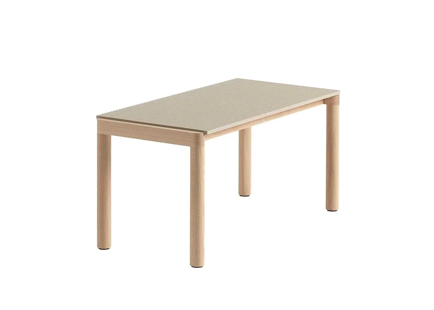 Coffee Table with Tile Top - Cream, Oak image