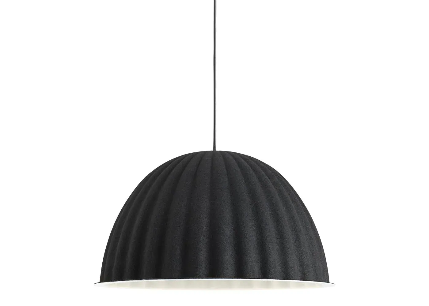Dome Pendant Light - Black, Felt image