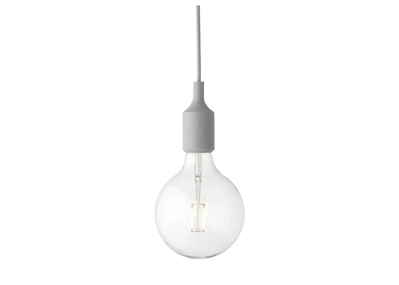 E27 Pendant Light - Light Grey