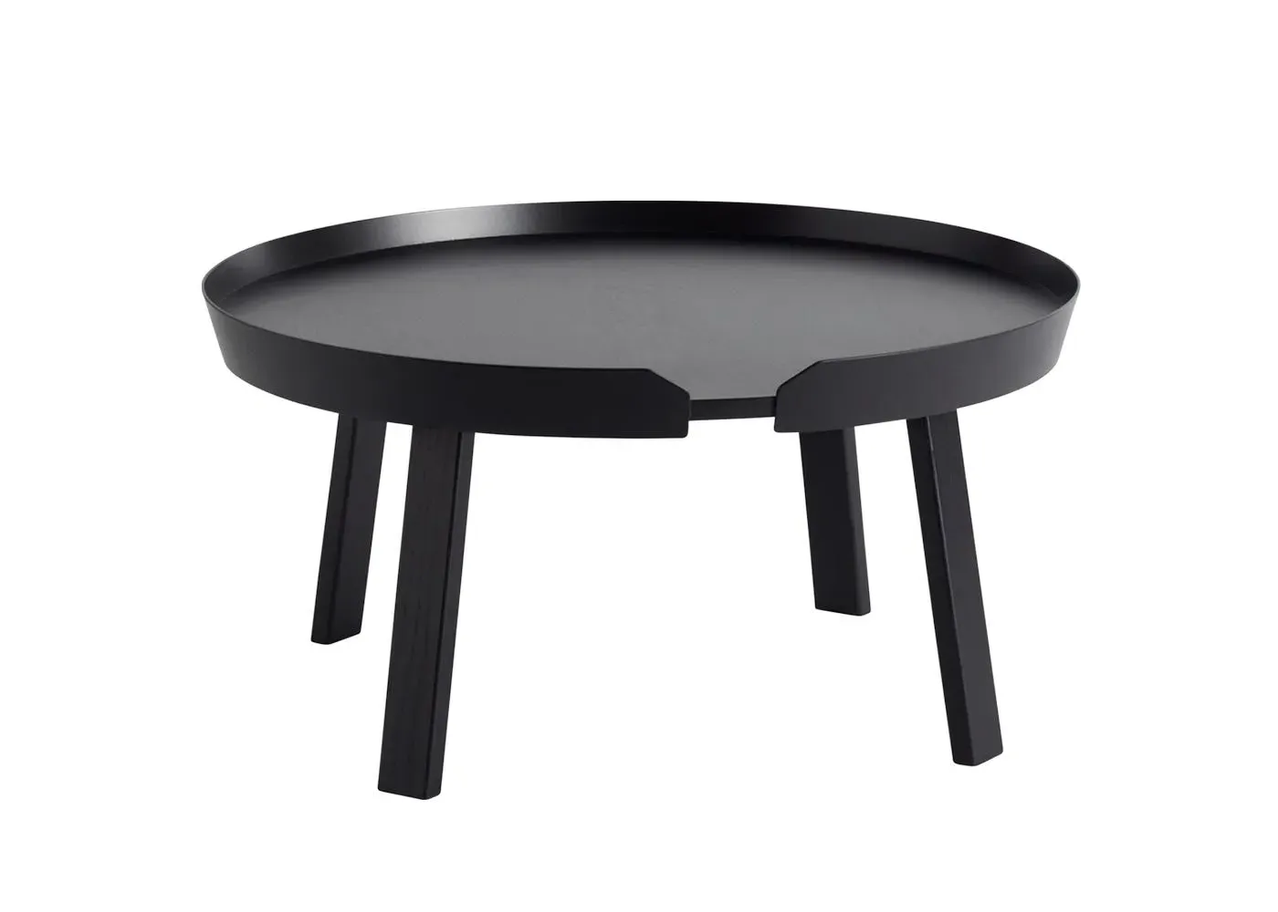 Large Coffee Table with Frame - Black
