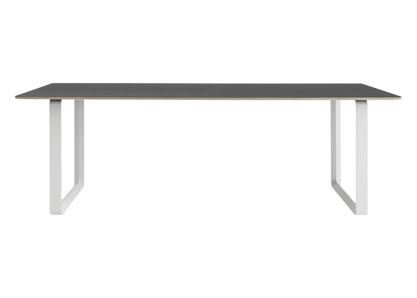 Large Dining Table - Black, Wood