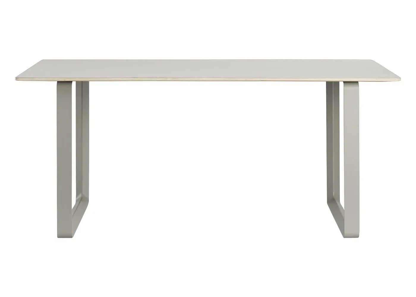 Large Dining Table - Grey, Wood