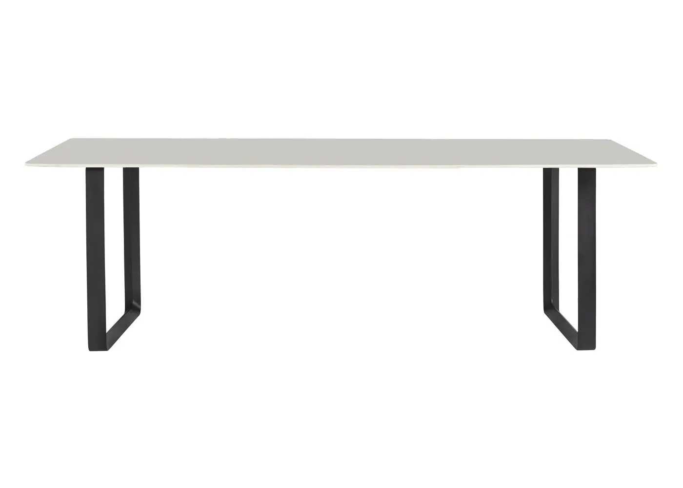 Large Dining Table - Grey, Wood