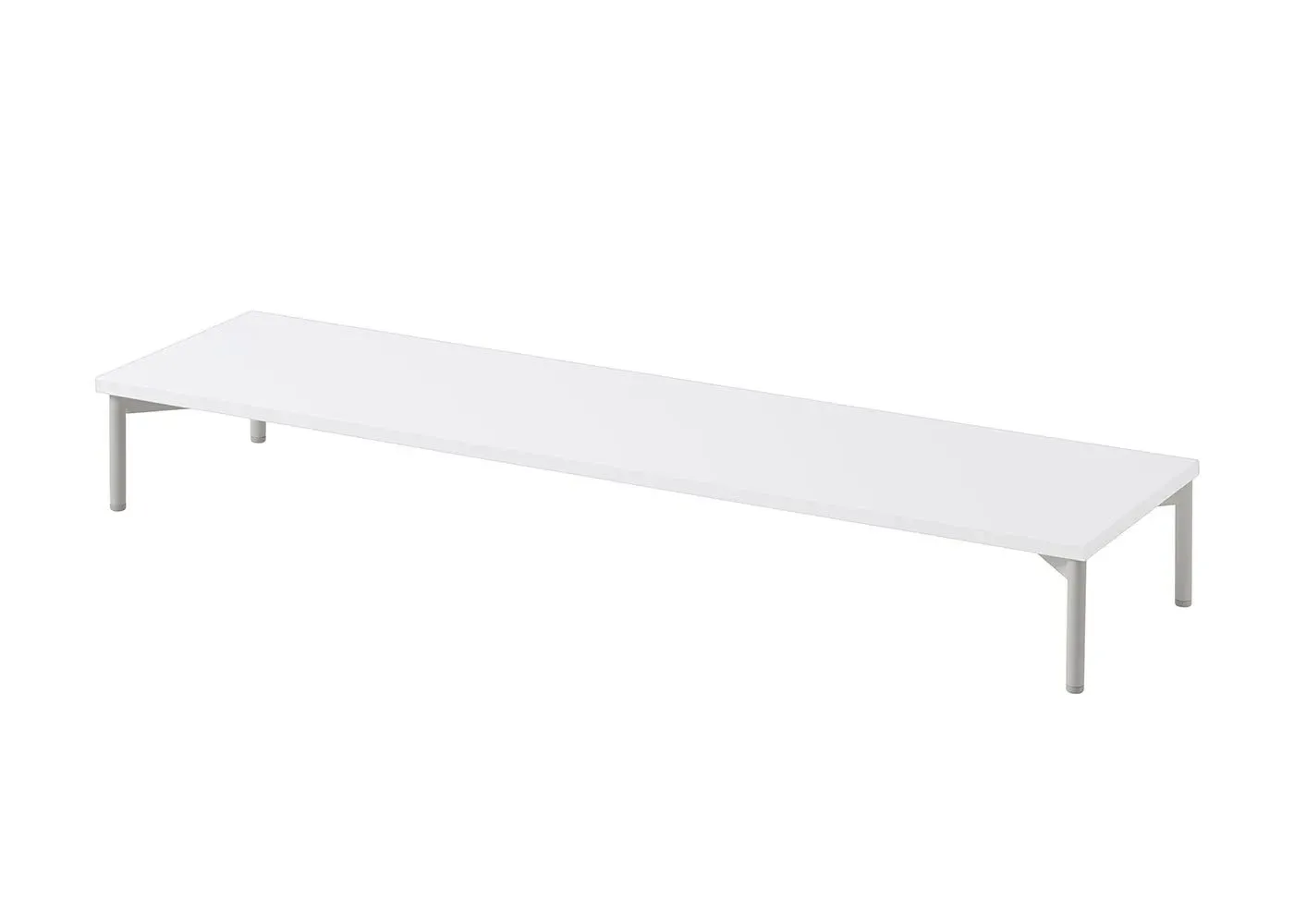 Large Storage System Podium - White, Wood