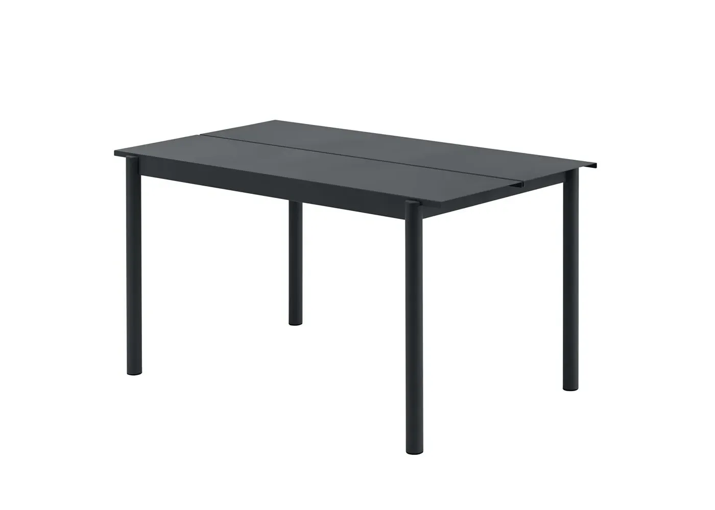 Medium Outdoor Table - Black, Steel image