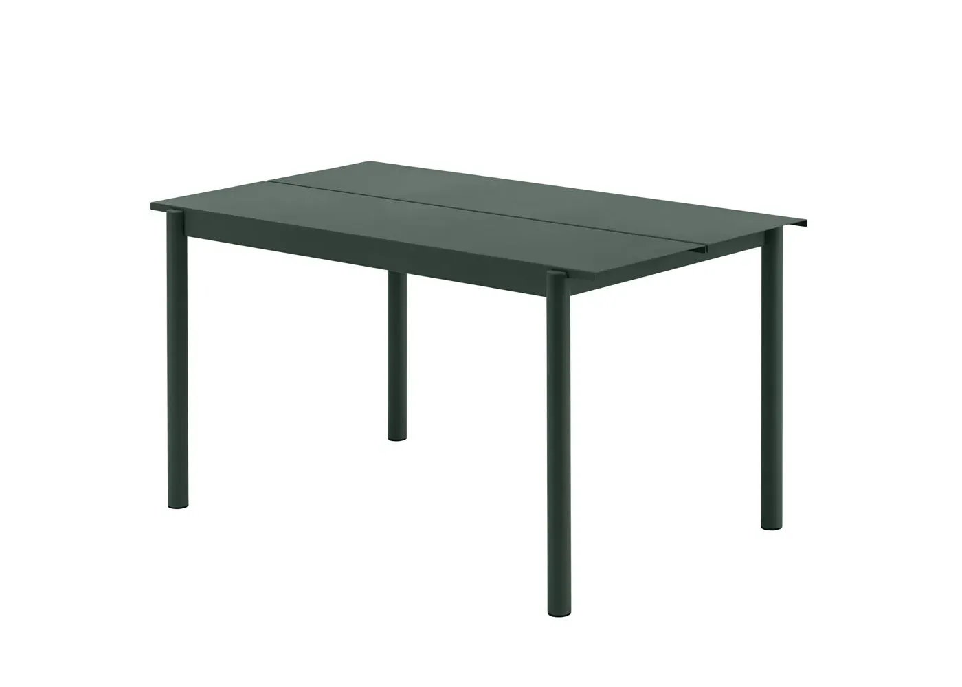 Medium Outdoor Table - Dark Green, Steel
