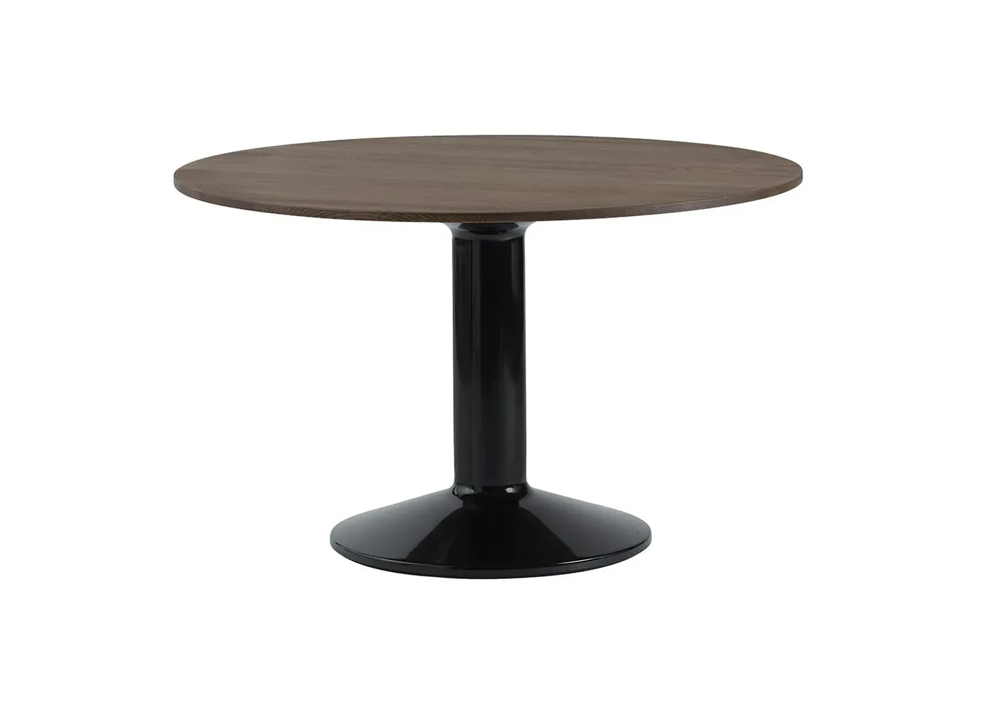Round Dining Table - Black, Oak