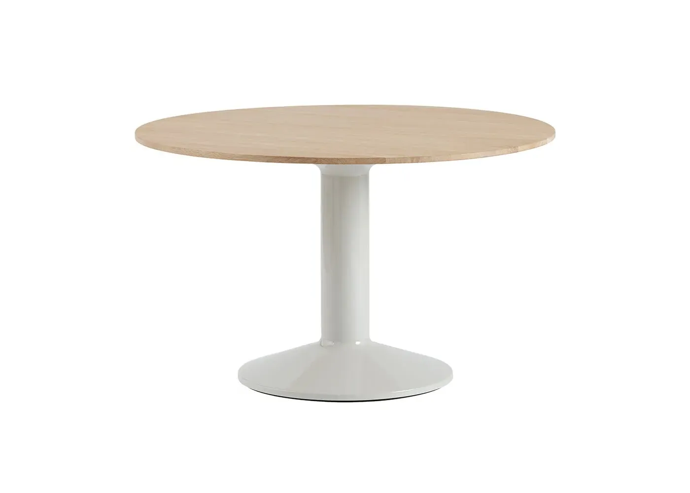 Round Dining Table - Grey, Oak