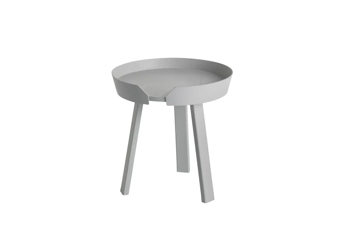 Small Coffee Table with Frame Edge - Grey
