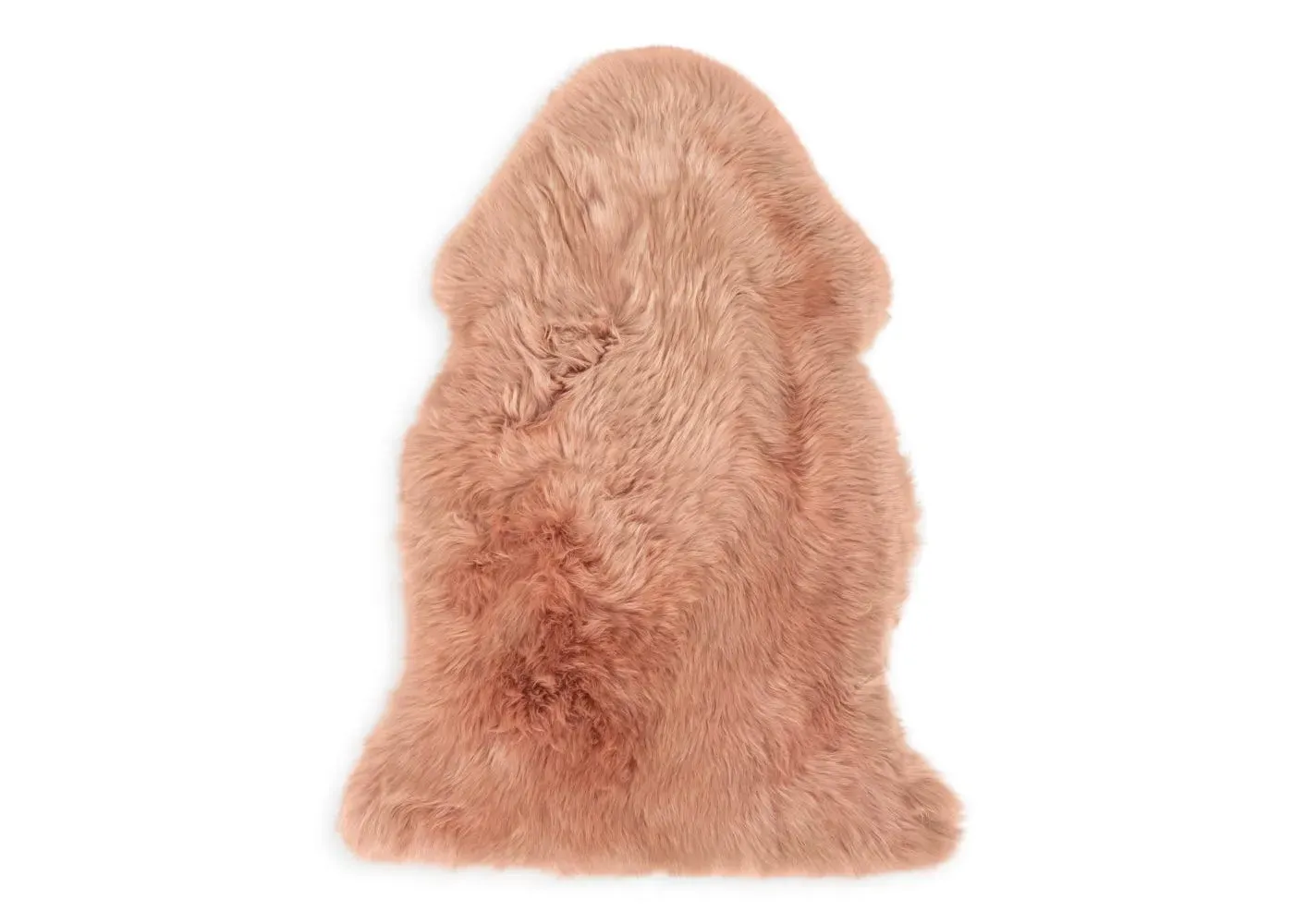 Long Wool Sheepskin Rug - Rosa