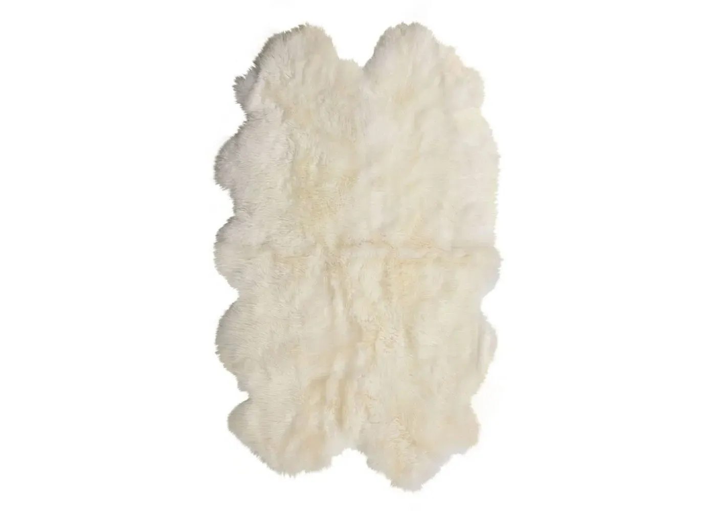 Sheepskin Rug - Ivory, New Zealand Wool image