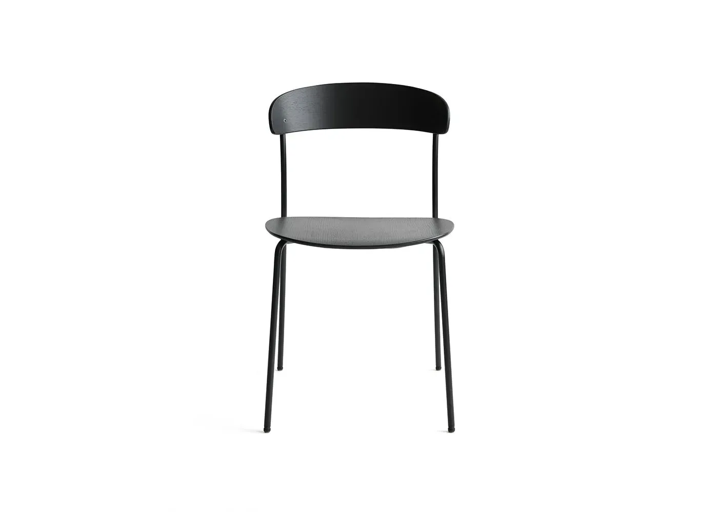 Dining Chair - Black, Stained Ash image